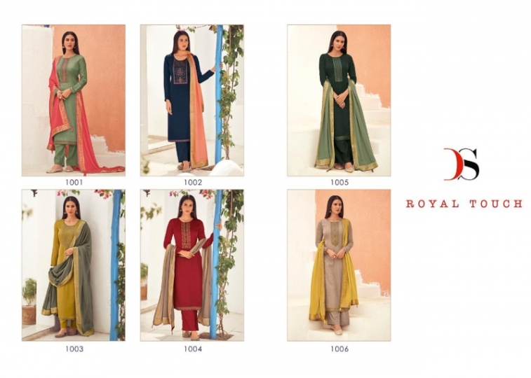 DEEPSY SUITS ROYAL TOUCH SILK SUITS WITH HEAVY EMBROIDERY AND HANDWORK WHOLESALE DEALER BEST RATE BY GOSIYA EXPORTS SURAT (6)