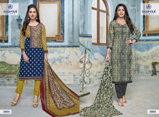 DEEPTEX MISS INDIA VOL 39 COTTON CASUAL WEAR DRESS MATERIAL (3)