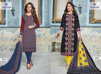 DEEPTEX MISS INDIA VOL 39 COTTON CASUAL WEAR DRESS MATERIAL (8)