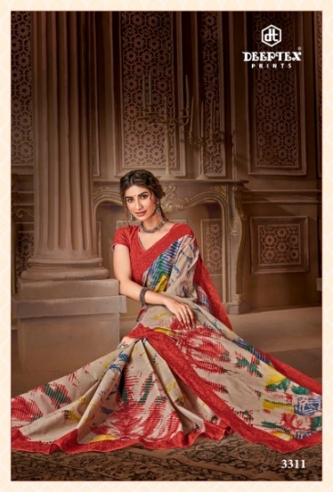 DEEPTEX MOTHER INDIA VOL 33 COTTON SAREE WITH BP WHOLESALE DEALER BEST RATE BY GOSIYA EXPORTS SURAT (18)