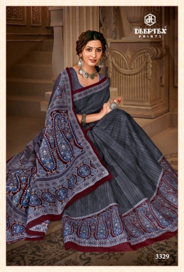 DEEPTEX MOTHER INDIA VOL 33 COTTON SAREE WITH BP WHOLESALE DEALER BEST RATE BY GOSIYA EXPORTS SURAT (2)
