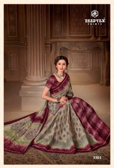 DEEPTEX MOTHER INDIA VOL 33 COTTON SAREE WITH BP WHOLESALE DEALER BEST RATE BY GOSIYA EXPORTS SURAT (29)