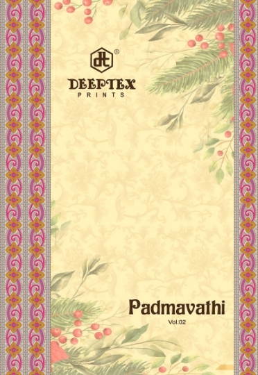 DEEPTEX PADMAVATHI VOL 2 SAREE WHOLESALE RATE SURAT JETPUR DEALER WHOLESALE DEALER BEST RATE BY GOSIYA EXPORTS SURAT (1)