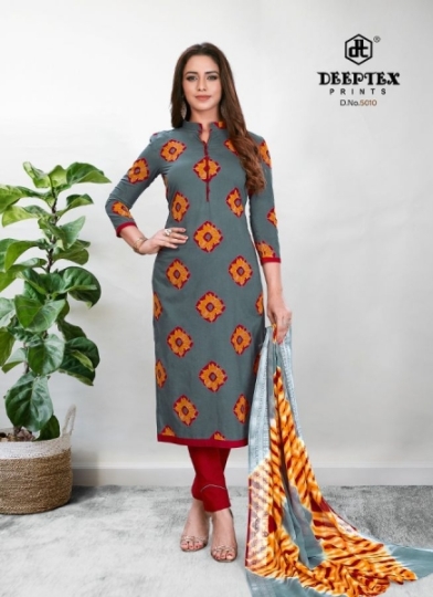 DEEPTEX TRADINION VOL 5 COTTON FABRIC DRESS MATERILAS WHOLESALE DEALER BEST RATE BY GOSIYA EXPORTS SURAT (11)