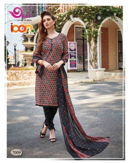 DEVI PRESENTS ICON VOL 7 COTTON FABRIC DRESS MATERIAL AT WHOLESALE DEALER BEST RATE BY GOSIYA EXPORTS SURAT (13)