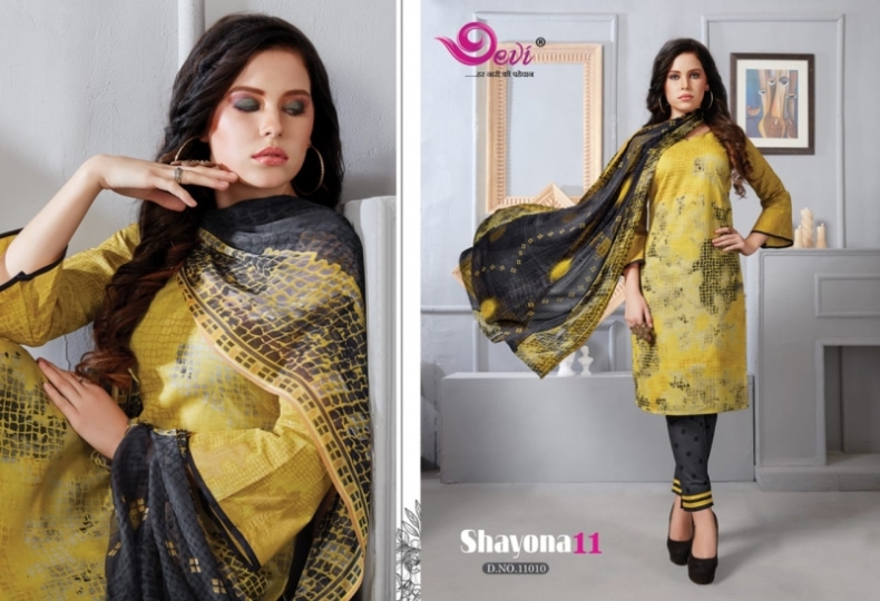 DEVI PRESENTS SHAYONA VOL 11 COTTON FABRIC DRESS MATERIAL AT WHOLESALE DEALER BEST RATE BY GOSIYA EXPORTS SURAT (4)
