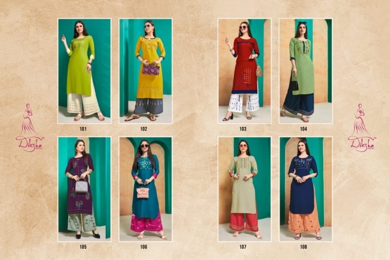 Diksha fashion netra vol 1 rayon fabric with  (2)