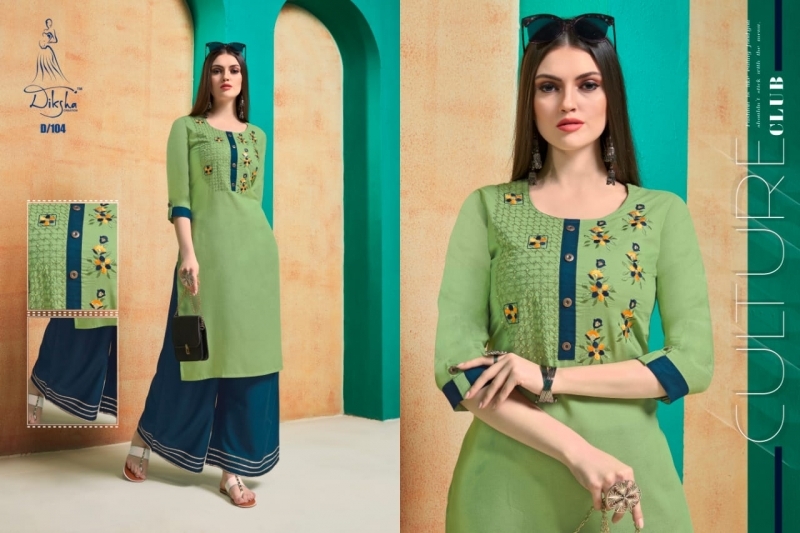 Diksha fashion netra vol 1 rayon fabric with  (5)