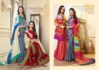 DISTINCT STYLE SAREES BY VAISHALI DESIGNER CREPE PRINT SAREES ARE AVAILABLE AT WHOLESALE BEST RATE BY GOSIYA EXPORTS (1)
