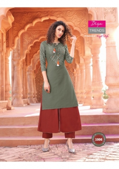 DIYA TRENDS BANDHEJ VOL.1 STYLISH BANDHANI PRINT KURTI WITH  (6)