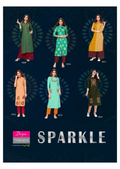 DIYA TRENDS SPARKLE VOL 1 KURTIS WITH PLAZZO CATALOG WHOLESALE BEST RATE BY GOSIYA EXPORTS SURAT (1)