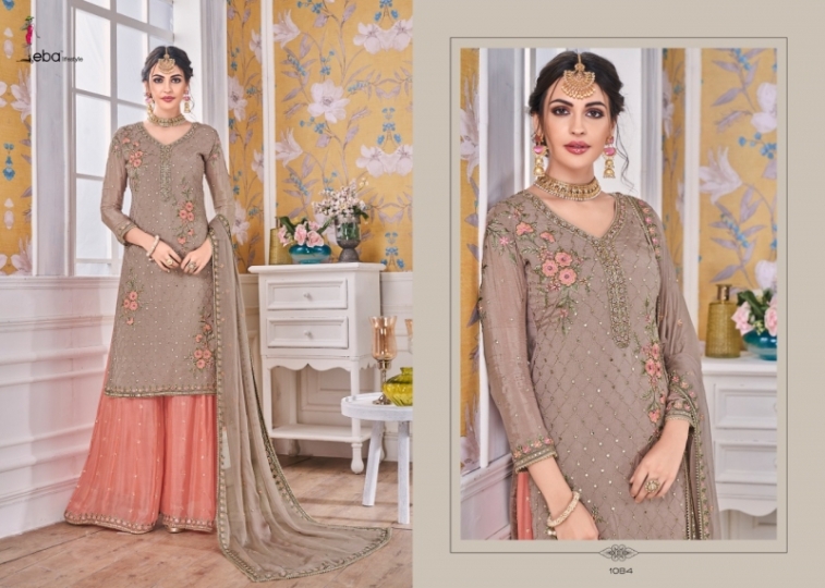 EBA LIFESTYLE HURMA VOL 16 GEORGETTE EMBROIDERY SARARA SALWAR SUITS WHOLESALE DEALER BEST RATE BY GOSIYA EXPORTS SURAT (2)