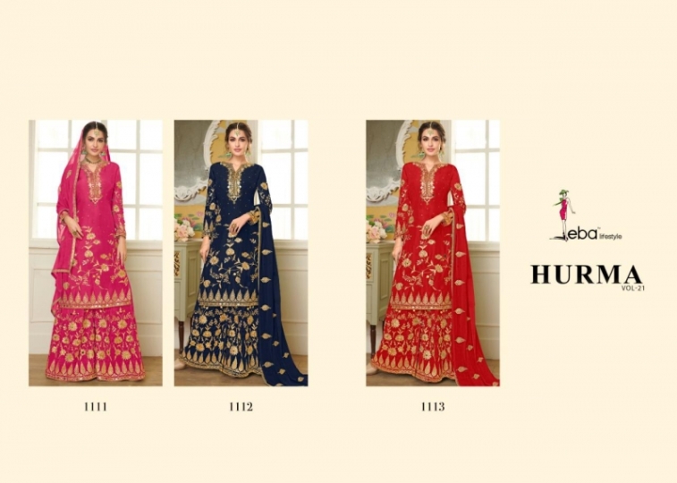 EBA LIFESTYLE HURMA VOL 21 VISCOSE UPADA FABRIC WITH EMBROIDERY WORK SALWAR KAMEEZ WHOLESALE DEALER BEST RATE BY GOSIYA EXPROT S (2)