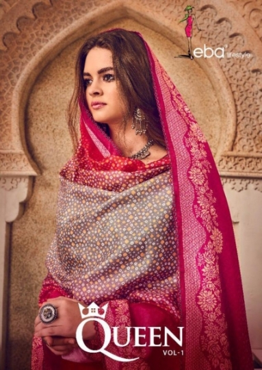 EBA LIFESTYLE LAUNCHES QUEEN TUSAR FABRIC WITH EMBROIDERY WORK SALWAR  (6)