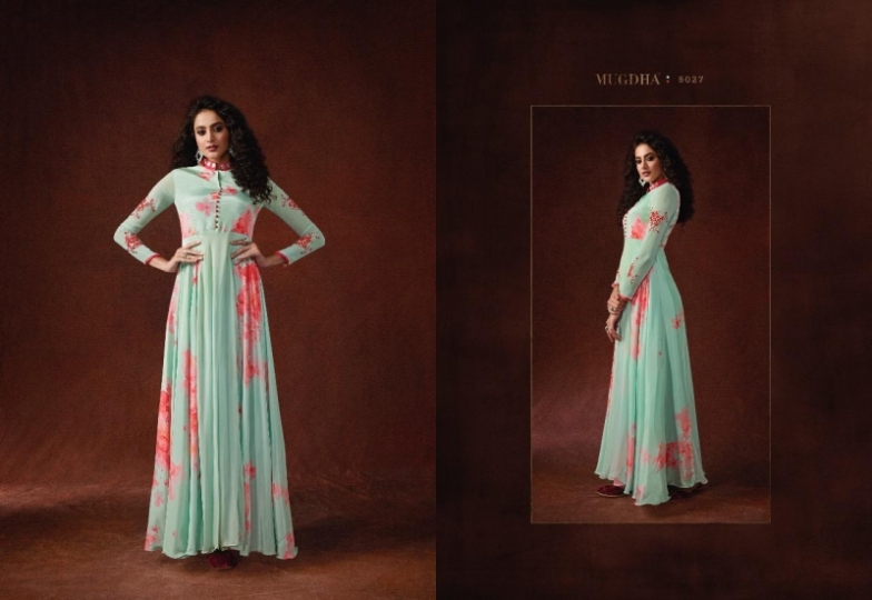 ELITE VOL 3 BY MUGDHA FLOOR LEANTH DESIGNER LADIES ETHNIC WEAR SUITS WHOLESALER BEST RATE BY GOSIYA EXPORTS SURAT (8)