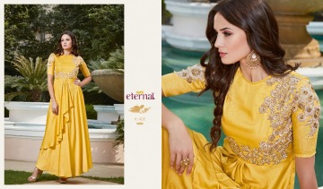 ETERNAL AASHI VOL 3 PREMIUM SILKS SATIN WITH EMBROIDERED GOWN COLLECTION WHOLESALE BEST RATE BY GOSIYA EXPORTS SURAT (4)