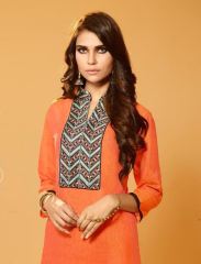 ETERNAL AKIRA CATALOG COTTON EMBROIDERED KURTIES WHOLESALE SUPPLIER ONLINE BEST RATE BY GOSIYA EXPORTS SURAT