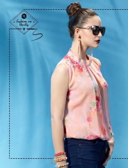 ETERNAL WILD LITTLE EDITION 6 PRINTED SHORT TOPS CATALOG AT BESTRATE BY GOSIYA EXPORTS SURAT