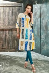 FEMINISTA RAINBOW CASUAL WEAR COTTON KURTIS SUPPLIER WHOLESALE BEST RATE BY GOSIYA EXPORTS SUART IN SURAT (5)