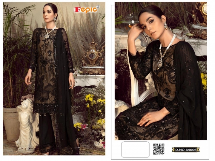 FEPIC PRESENTS ROSEMEEN VIBES GEORGETTE FABRIC DRESS MATERIAL WHOLESALE DEALER BEST RATE BY GOSIYA EXPORTS SURAT (5)