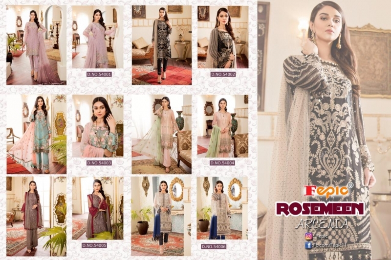 FEPIC ROSEMEEN ARCENIA PAKISTANI SUITS DEALER  (9)