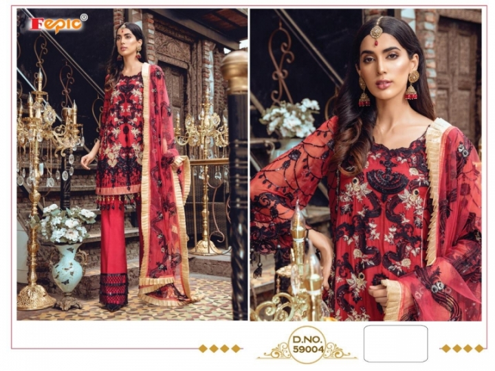 FEPIC ROSEMEEN COLOURS GEORGETTE FABRIC WITH EAVY WORK PAKISTANI SUIT WHOLESALE DEALER BEST RATE BY GOSIYA EXPORTS SURAT (6)