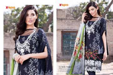 FEPIC ROSEMEEN LAWN EDITION CAMBRIC COTTON PAKISTANI STYLE WHOLESALE RATE AT SURAT GOSIYA EXPORTS WHOLESALE DEALER AND SUPPLAYER SURAT GUJARAT (1)