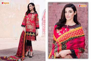 FEPIC ROSEMEEN LAWN EDITION CAMBRIC COTTON PAKISTANI STYLE WHOLESALE RATE AT SURAT GOSIYA EXPORTS WHOLESALE DEALER AND SUPPLAYER SURAT GUJARAT (2)