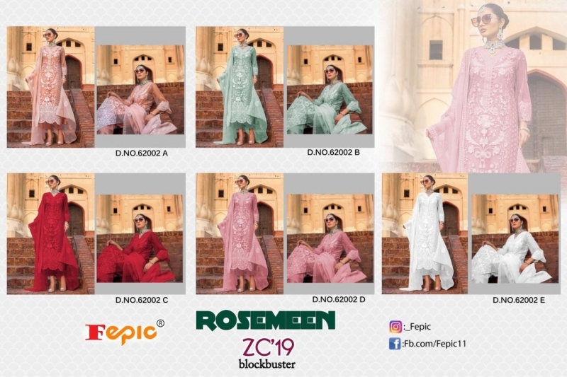 FEPIC ROSEMEEN ZC19 BLOCKBUSTER PAKISTANI SUITS WHOLESALER BEST RATE BY GOSIYA EXPORTS SURAT (4)