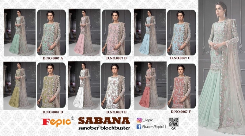 FEPIC SABANA BLOCKBUSTER NET HEAVY EMBROIDERY PAKISTANI SALWAR KAMEEZ WHOLESALE DEALER BEST RATE BY GOSIYA EXPORTS SURAT (1)