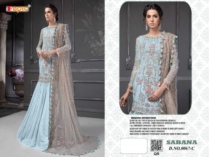 FEPIC SABANA BLOCKBUSTER NET HEAVY EMBROIDERY PAKISTANI SALWAR KAMEEZ WHOLESALE DEALER BEST RATE BY GOSIYA EXPORTS SURAT (2)