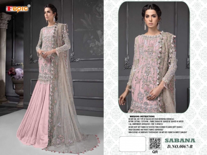 FEPIC SABANA BLOCKBUSTER NET HEAVY EMBROIDERY PAKISTANI SALWAR KAMEEZ WHOLESALE DEALER BEST RATE BY GOSIYA EXPORTS SURAT (7)