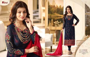 FIONA AYESHA TAKIA VOL 14 GEORGETTE EMBROIDERED SUITS EXPORTER WHOLESALE BEST RATRE BY GOSIYA EXPORTS (2)