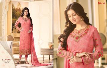 FIONA AYESHA TAKIA VOL 14 GEORGETTE EMBROIDERED SUITS EXPORTER WHOLESALE BEST RATRE BY GOSIYA EXPORTS (6)