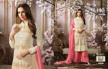 FIONA FASHION SAJEDHA CATALOGUE GEORGETTE STRAIGHT PATTERN E (1)