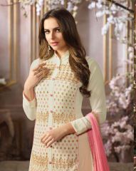 FIONA FASHION SAJEDHA CATALOGUE GEORGETTE STRAIGHT PATTERN