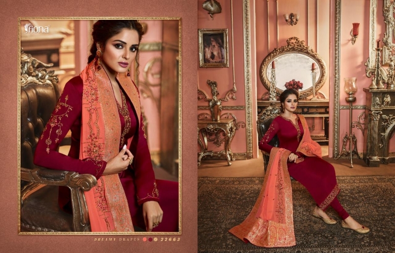 FIONA NAISHA 22661-22667 SERIES EXCLUSIVE DESIGNER INDIAN DRESSES WOMEN CLOTHING STORE WHOLESALE DEALER BEST RATE BY GOSIYA (17)