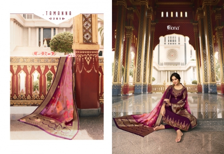  FIONA NYRA VOL.1 DOLA SILK SALWAR KAMEEZ INDIANWEAR BEST RATE BY GOSIYA EXPORT SURAT (10)