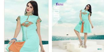 FIONA PEARL GEORGETTE KURTI CATALOG AT DISCOUNTED PRICE ON FULL SET BEST RATE (1)