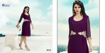 FIONA PEARL GEORGETTE KURTI CATALOG AT DISCOUNTED PRICE ON FULL SET BEST RATE (11)