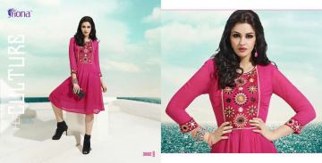 FIONA PEARL GEORGETTE KURTI CATALOG AT DISCOUNTED PRICE ON FULL SET BEST RATE (2)