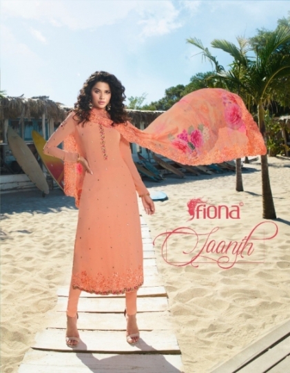 FIONA SAANJH GEORGETTE SEQUENCE BUTTI WORK WHOLESALE DEALER BEST RATE BY GOSIYA EXPORTS SURAT (1)