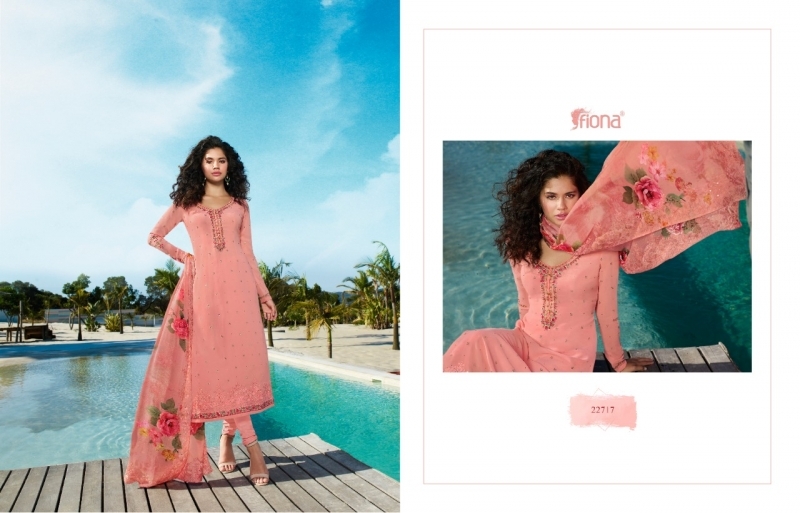 FIONA SAANJH GEORGETTE SEQUENCE BUTTI WORK WHOLESALE DEALER BEST RATE BY GOSIYA EXPORTS SURAT (12)