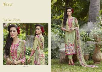 FIONA ZOHRA VOL 21 LAWN COTTON WITH EMBROIDERY WHOLESALE RATE AT GOSIYA EXPORTS SURAT (6)