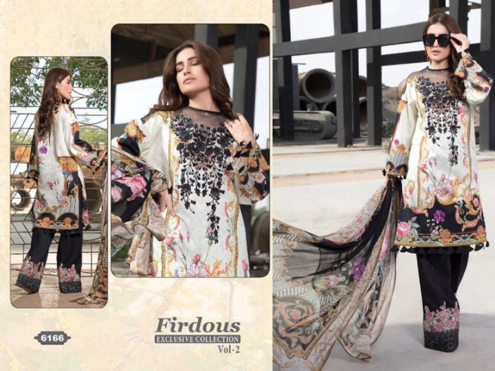 FIRDOSH LAWN COLLECTION VOL 12 NX PAKISTANI SUITS WHOLESALER DEALER BEST RATE BY GOSIYA EXPORTS SURAT (1)