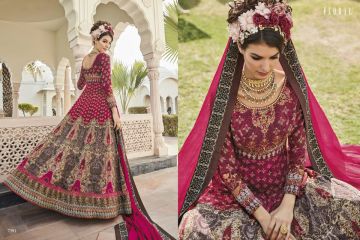 Floral raabta designer digital printed salwar gowns BY GOSIYA EXPORTS (2)