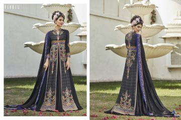 Floral raabta designer digital printed salwar gowns BY GOSIYA EXPORTS (9)