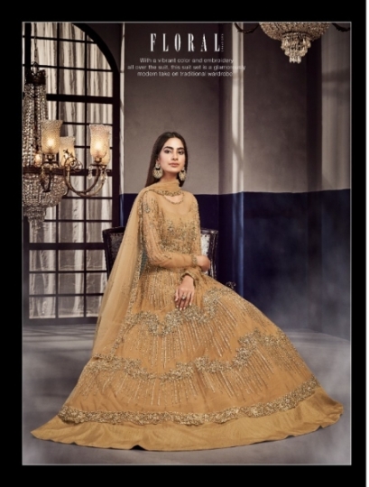 FLORAL ZOHA 7504-7510 SERIES PARTY WEAR SALWAR KAMEEZ  (