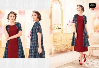 FOUR BUTTONS VERVE DESIGNER STYLISH KURTIS AT BEST PRICE IN WHOLESALE BEST RATE BY GOSIYA EXPORTS (5)