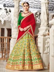 GAJIWALA LEHENGHA COLLECTION WHOLESALE CATALOGUE BEST RATE BY GOSIYA EXPORTS SURAT ONLINE (5)